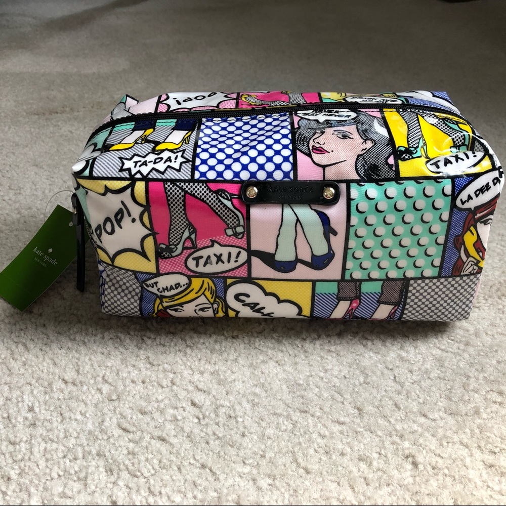 Kate Spade large Davie in pop art print